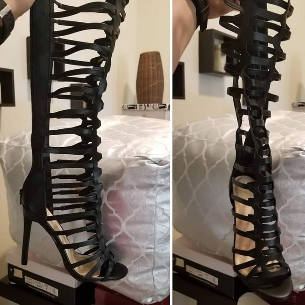 High rise new boots